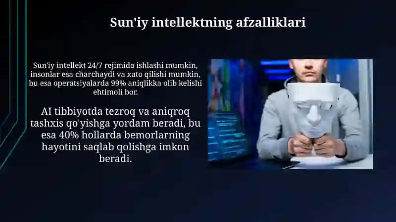 Sun'iy intellektning afzalliklari va kamchiliklari 3