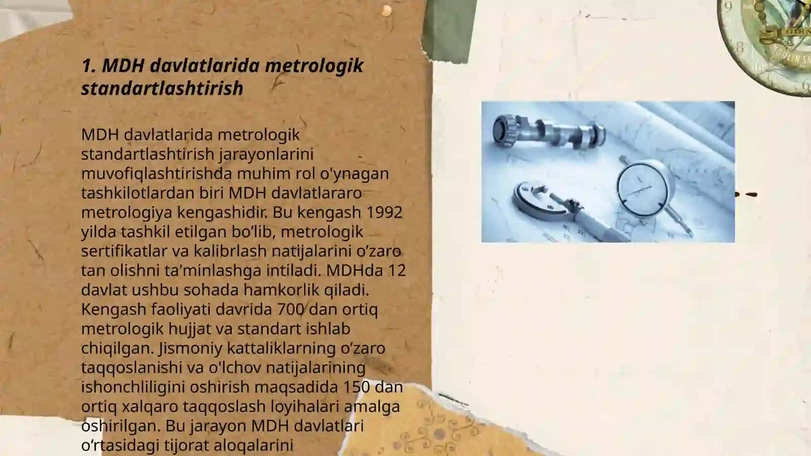 MDH davlatlarida metrologik ta'limotni muvofiqlashtirish 3