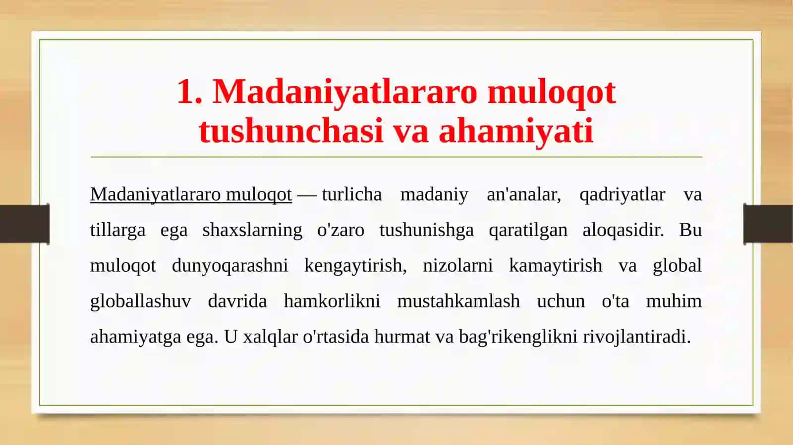 Termiz Davlat Universiteti Kimyo Fakulteti III-bosqich 423-guruh talabasi Mamarajabova Nilufarning “Kasbiy nutq madaniyati” fanidan tayyorlagan taqdimoti 3