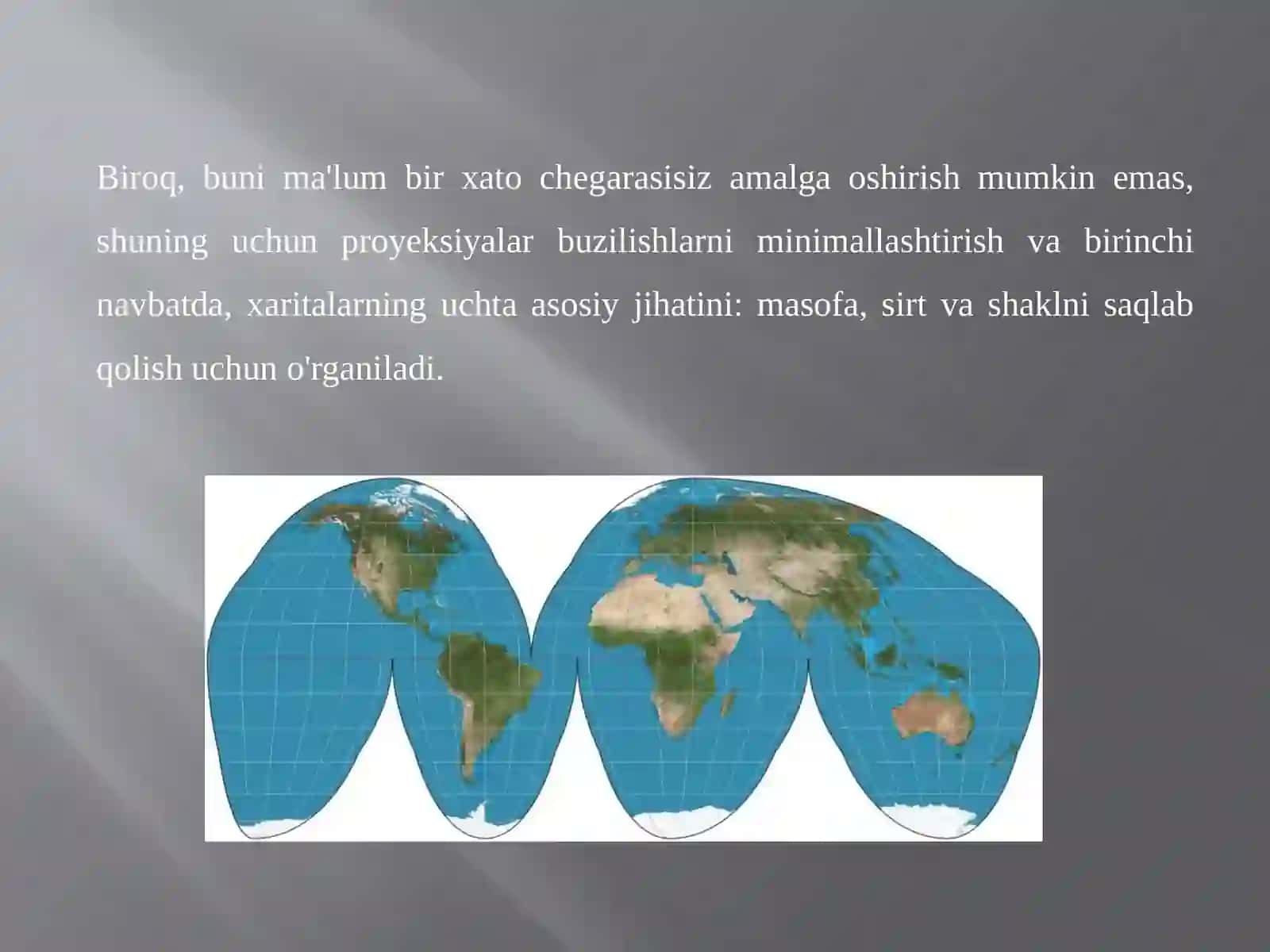 Kartalarni modellashtirish kartografik menejment va boshqalar 3