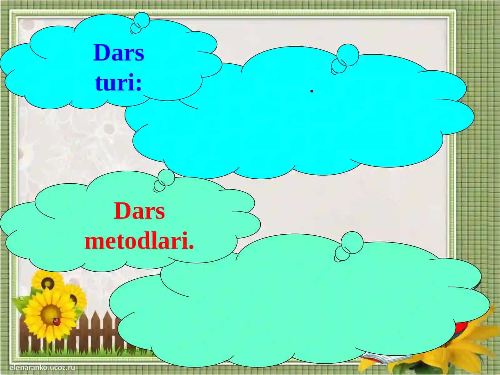 3-sinf Ona tili dars ishlanma. Hayvon nomlarini bildirgan otlar 3