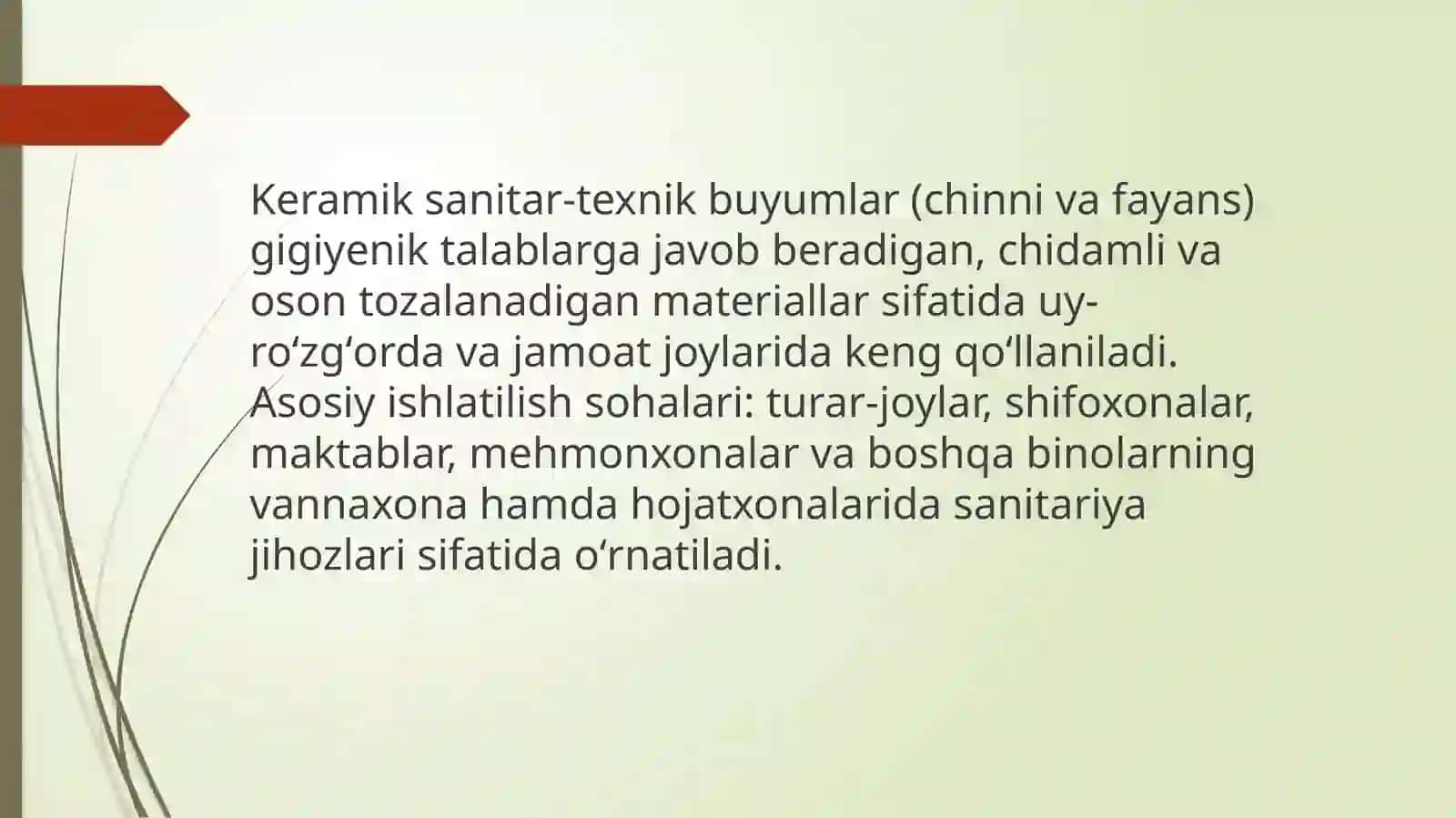 Keramiksanitar-texnikbuyumlarning ishlatilish sohalari 3