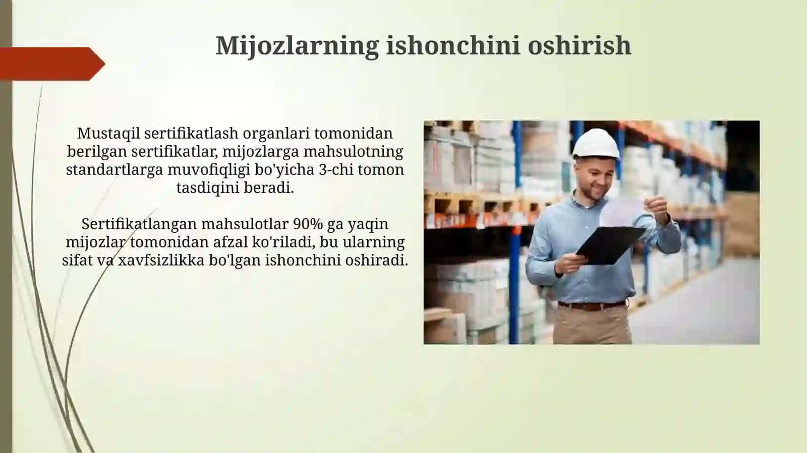 Mahsulotni sertifikatlashtirish 3