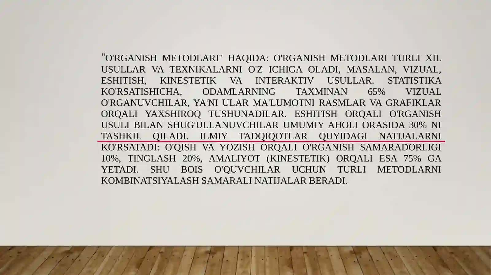 IDROKNING MURAKKAB SHAKILLARI VA O’RGANISH METODLARI 3