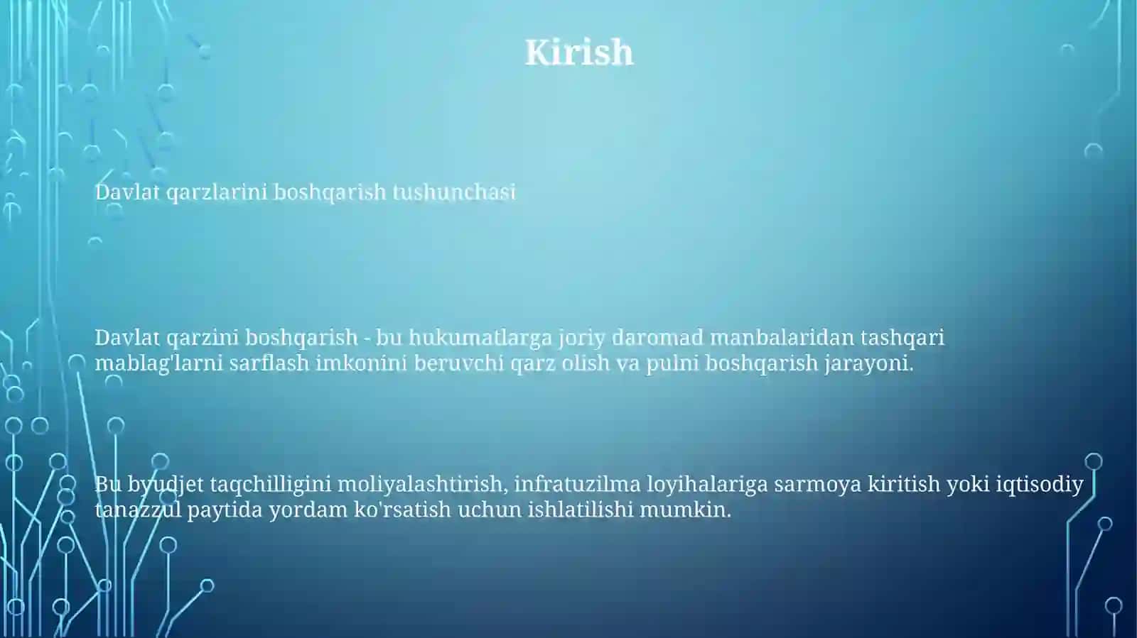 DavlatQarzlariniBoshqarishTushunchasi 3