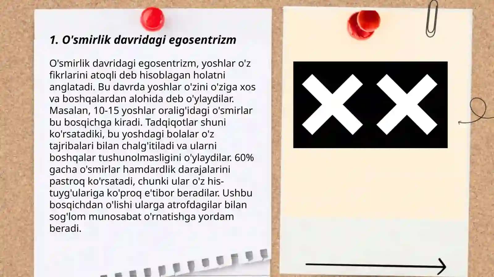 O'smirlik egosentrizmi 3