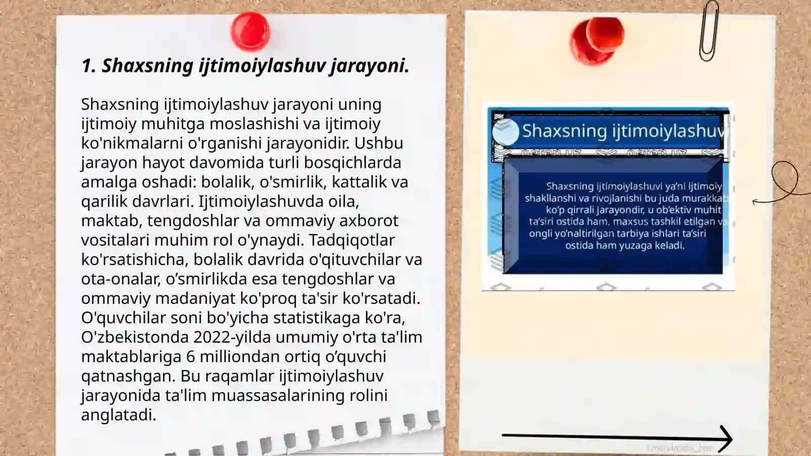 Shaxsning rivojlanishi tarbiyasi va ijtimoiylashuvi 3