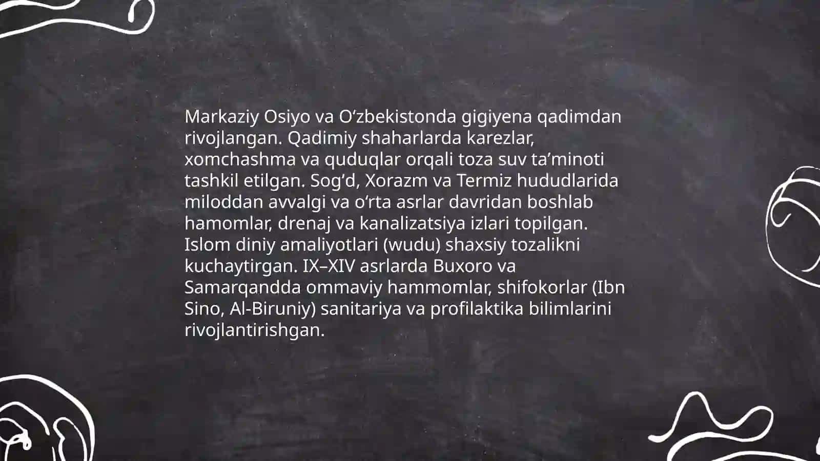Gigienani rivojlanish tarixi 3