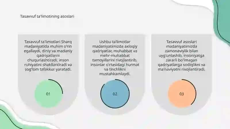 Tasavvuf ta'limotining.Sharq madaniyatiga ta'siri 3