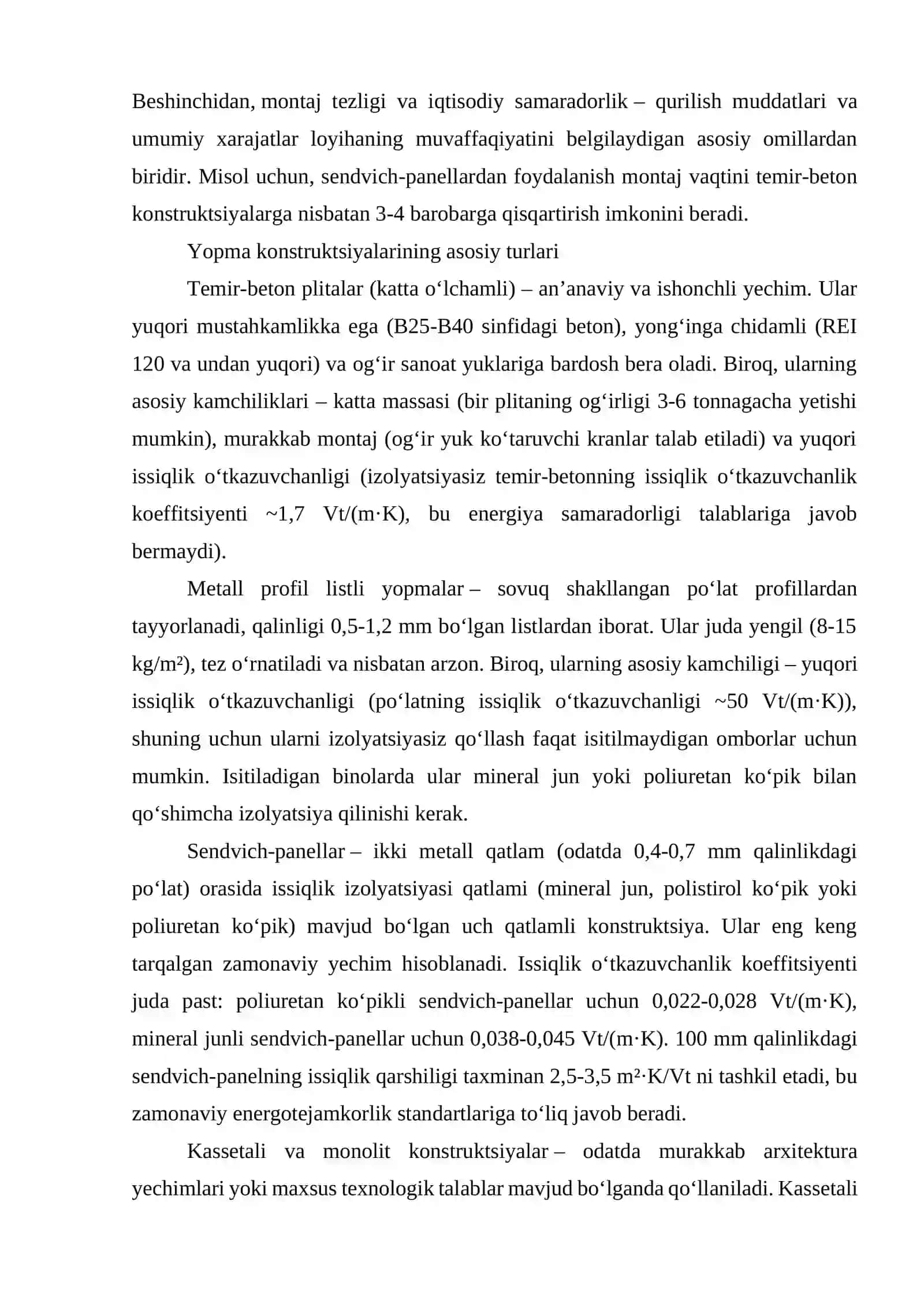 BIR QAVATLI SANOAT BINOLARINI YOPMA KONSTRUKTSIYALARI 3
