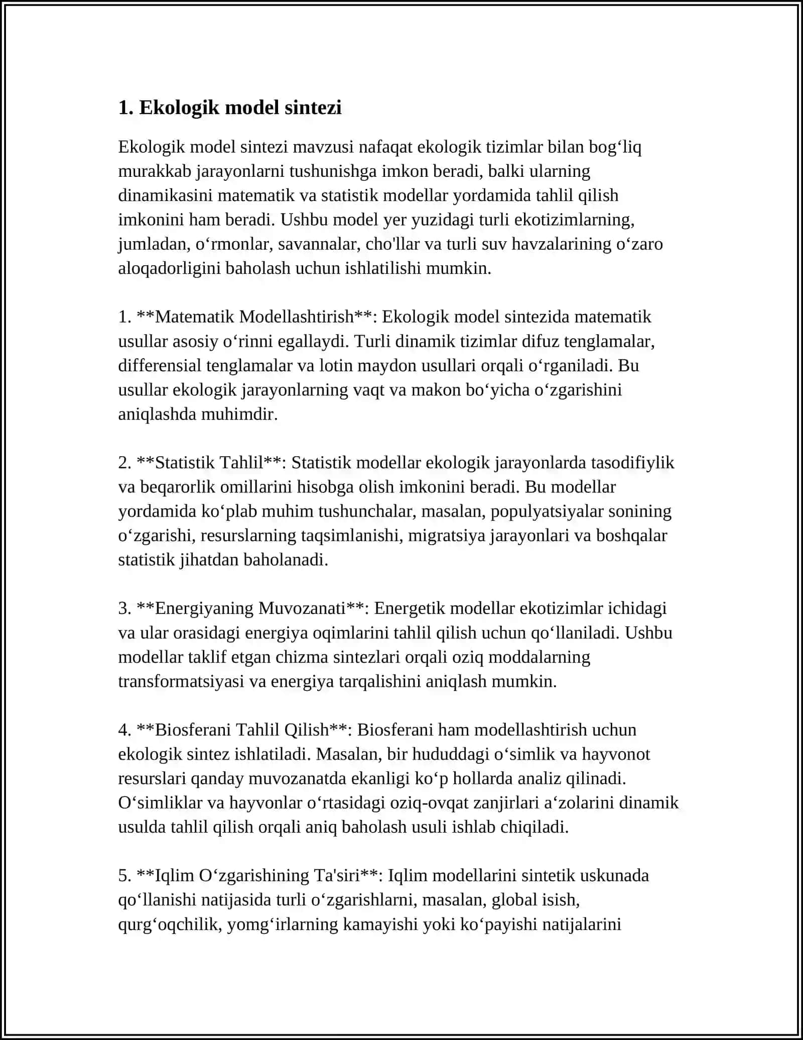 EKOLOGIK-MOTEMATIK MODELLASH 3