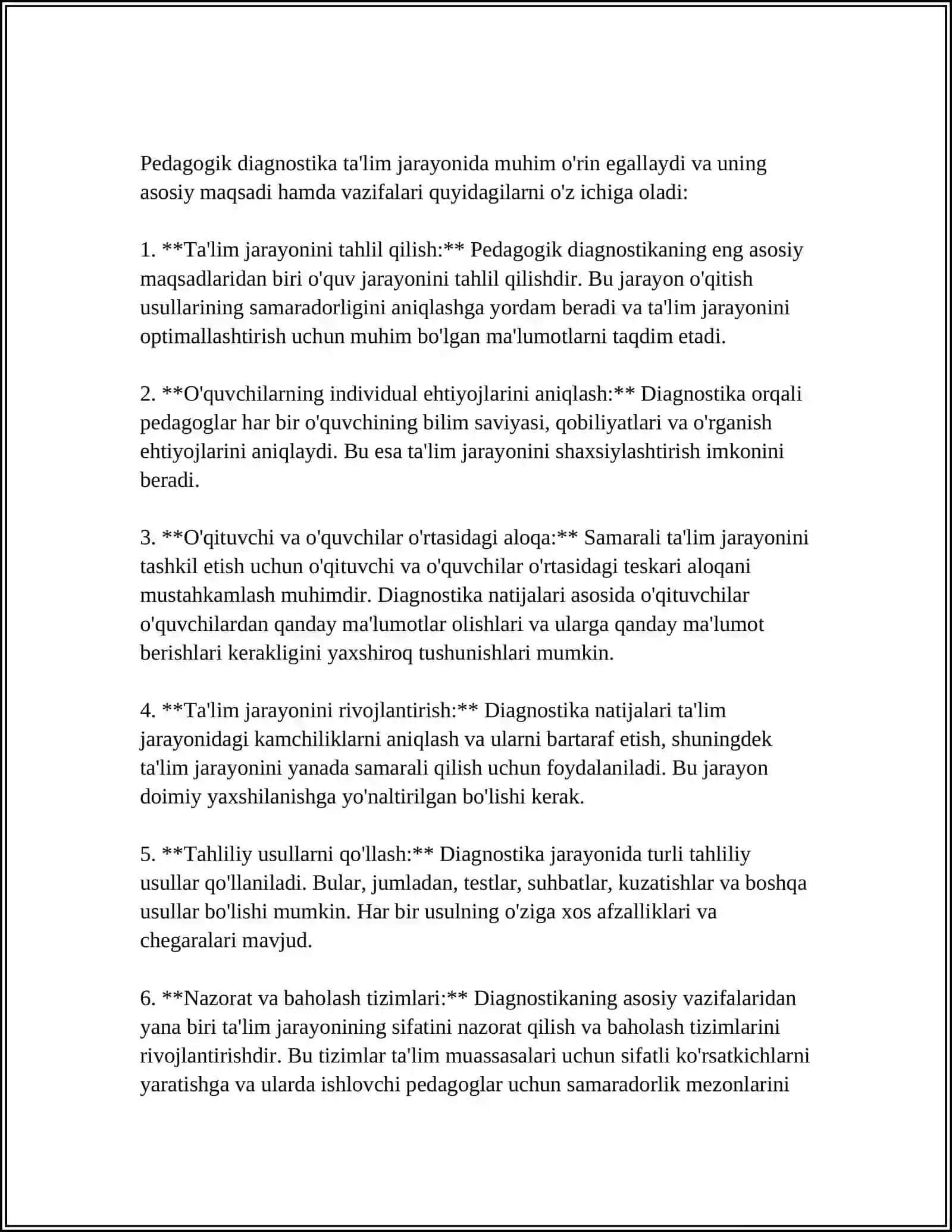PEDAGOGIK DIAGNOSTIKA VA PEDAGOGIK KORREKTSIYA. KORREKTSION PEDAGOGIKA 3