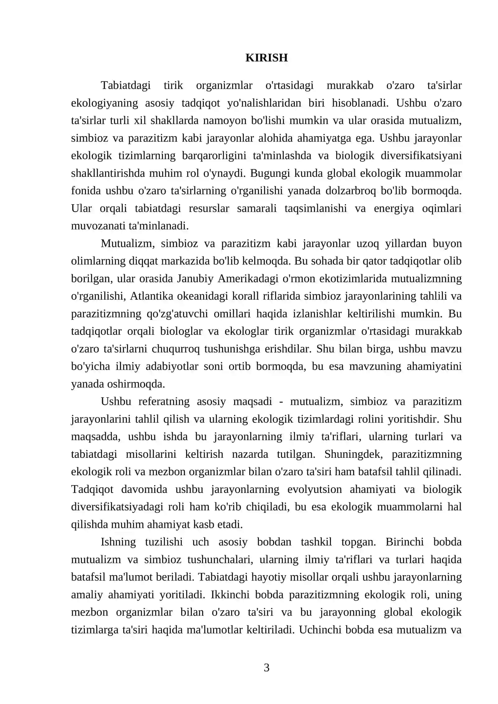 Mutualizm, simbioz, parazitizm 3