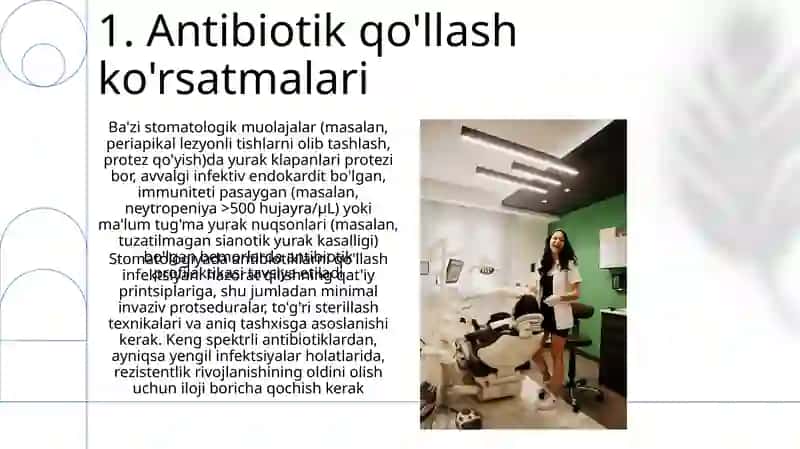 Abtibiotiklar stomatalogiyada qollanilishi 3
