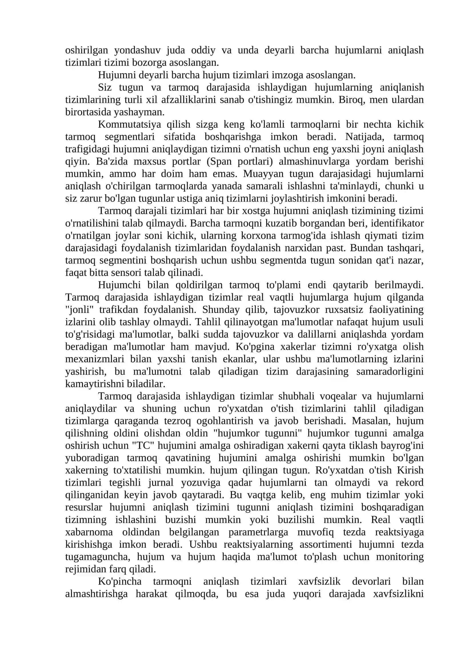 Hujumni aniqlash texnologiyasi 3