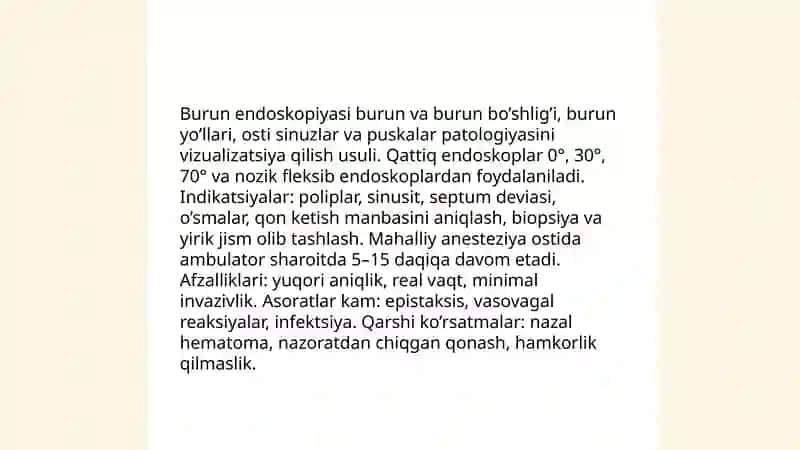 Burun endoskopiyasi 3