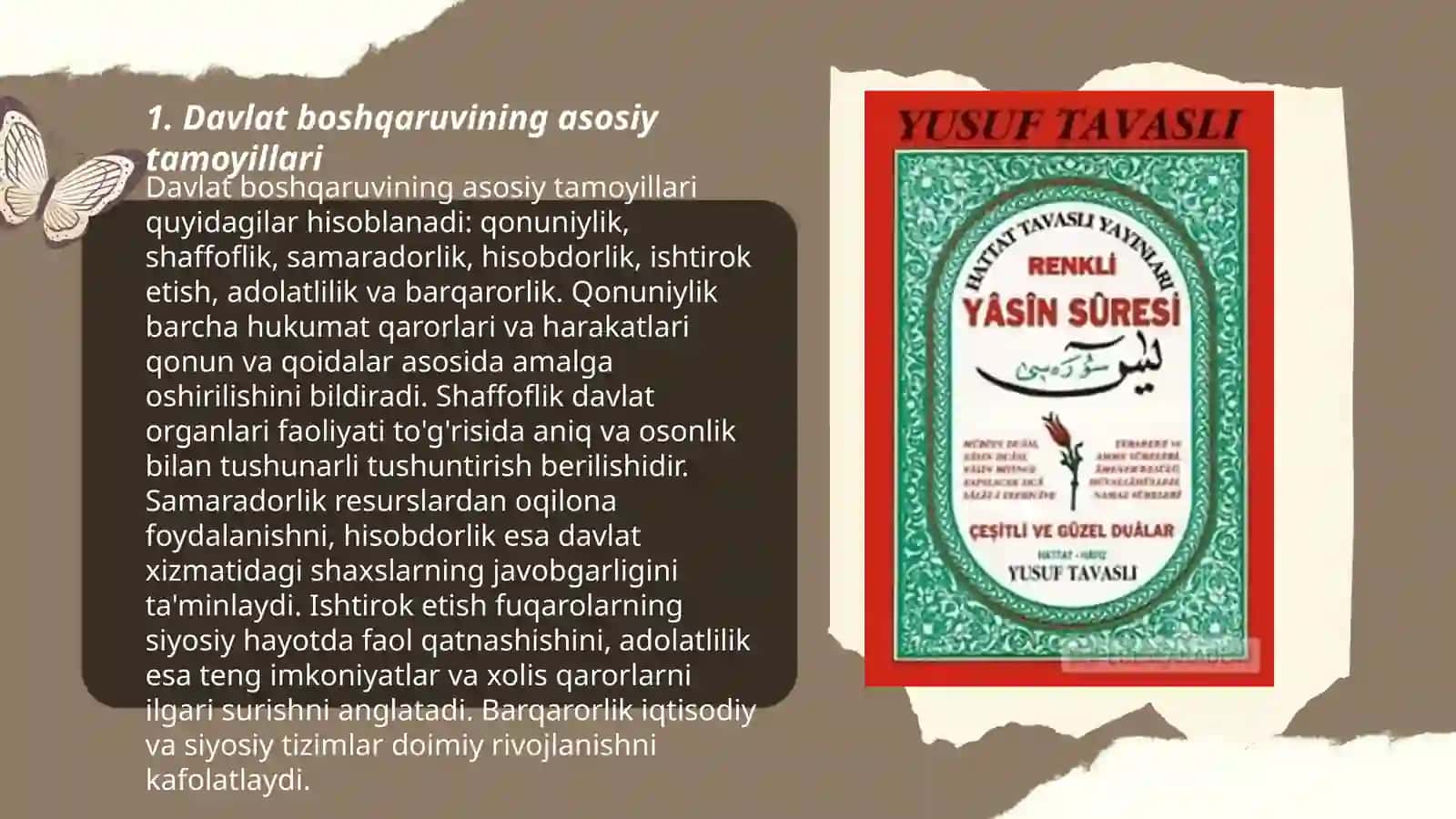 Davlat boshqaruvining asosiy tamoyillari 3