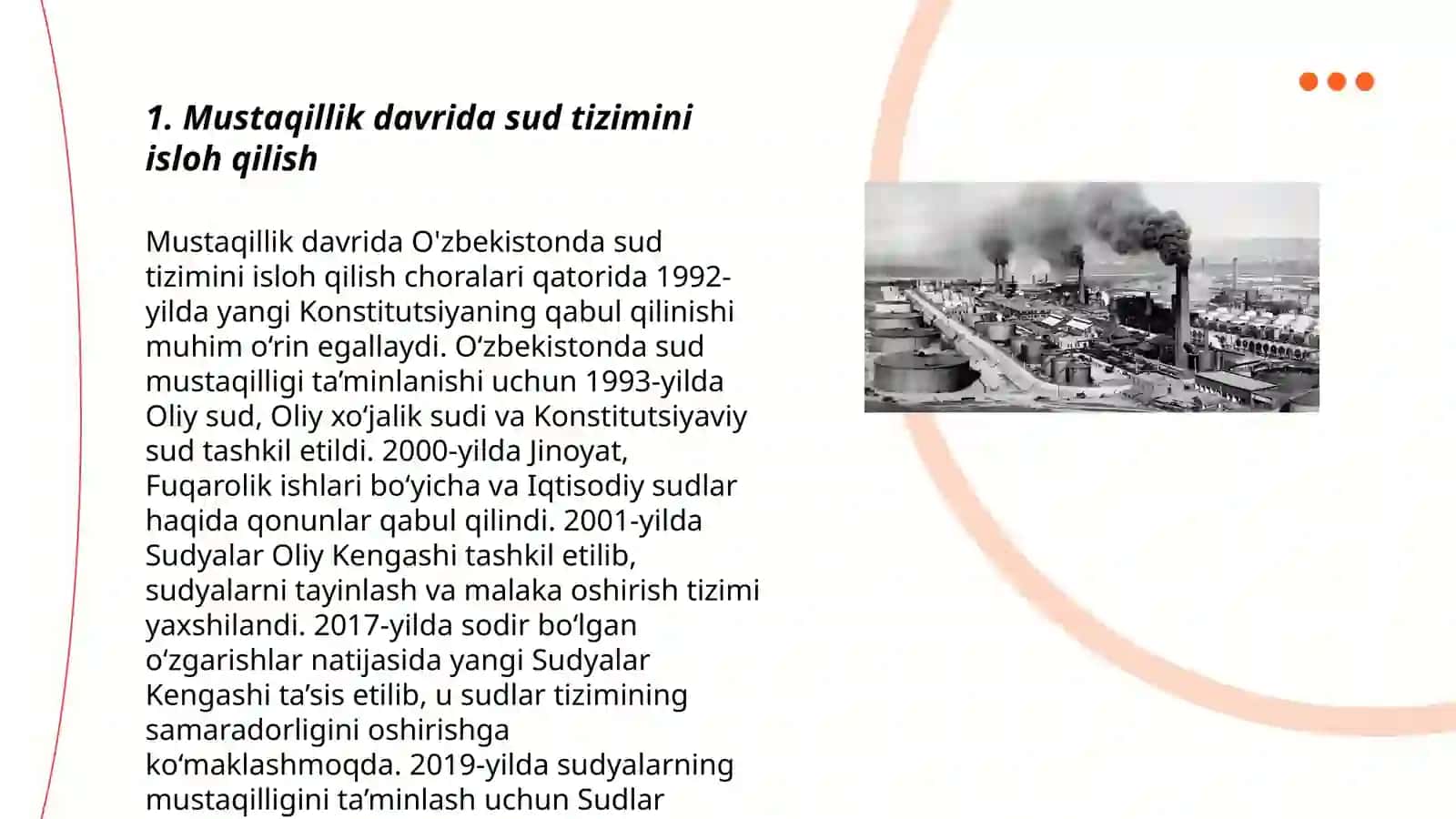 Mustaqillik yillarida sud huquq tizimidagi islohotlar 3