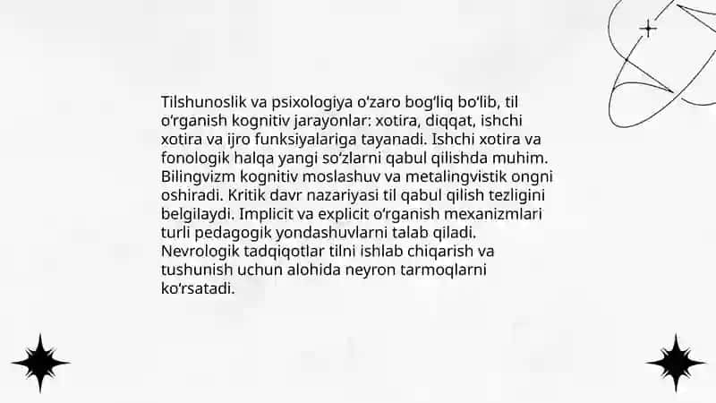 Tilshunoslik va boshqa fanlar munosabati 3