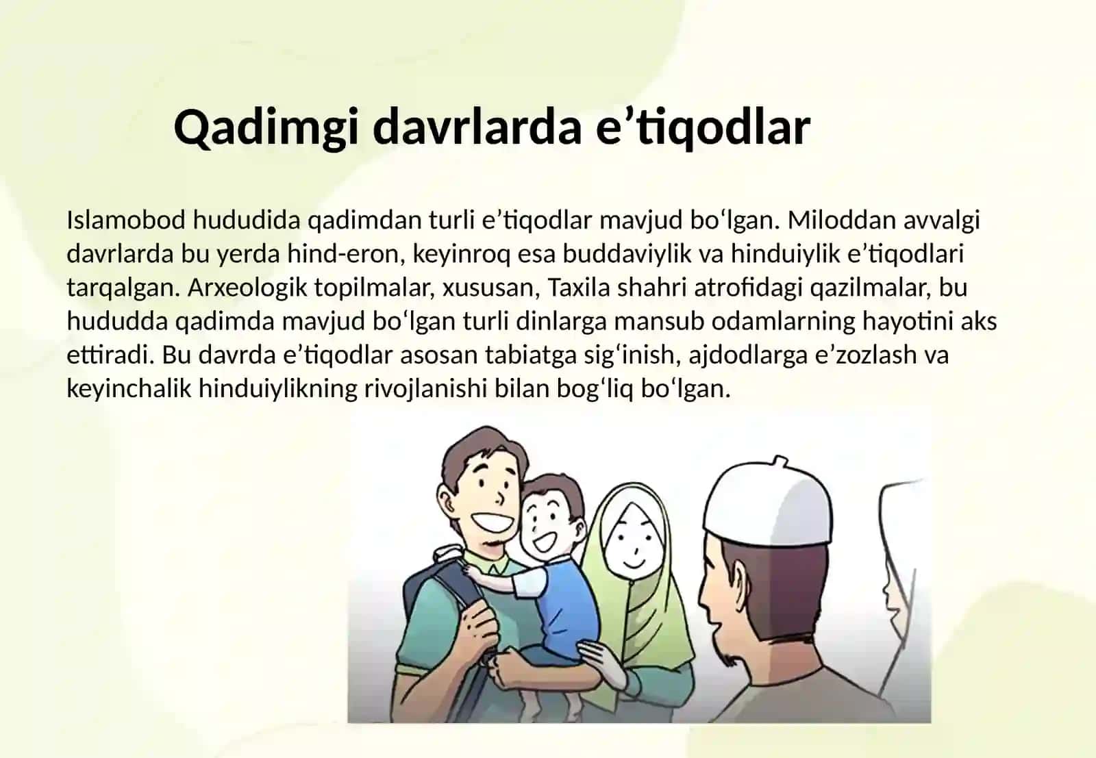 Islamobod mazhablarining paydo bo‘lishi haqida 3