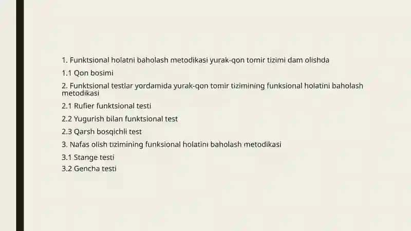 Sporttibbiyotida qo’llaniladigan funktsional tekshiruvlar 3