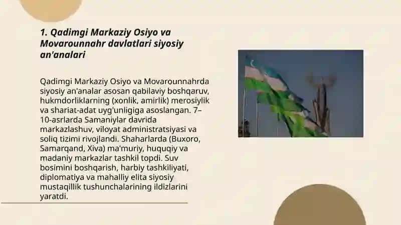 O'zbekistonda mustaqillik g'oyalarining tarixiy asoslari 3