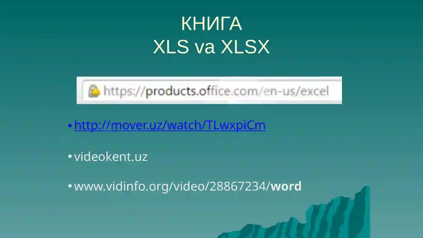 Microsoft Excel elektron jadval muxaririning keng imkoniyatlaridan foydalanish 3