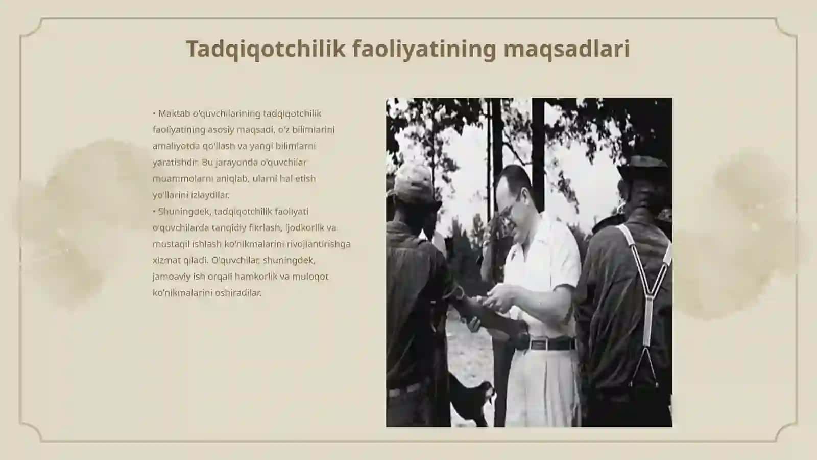 Maktab o'quvchilarining tadqiqotchilik faoliyati va ilmiy-tabiiy tajribalar otkazish 3