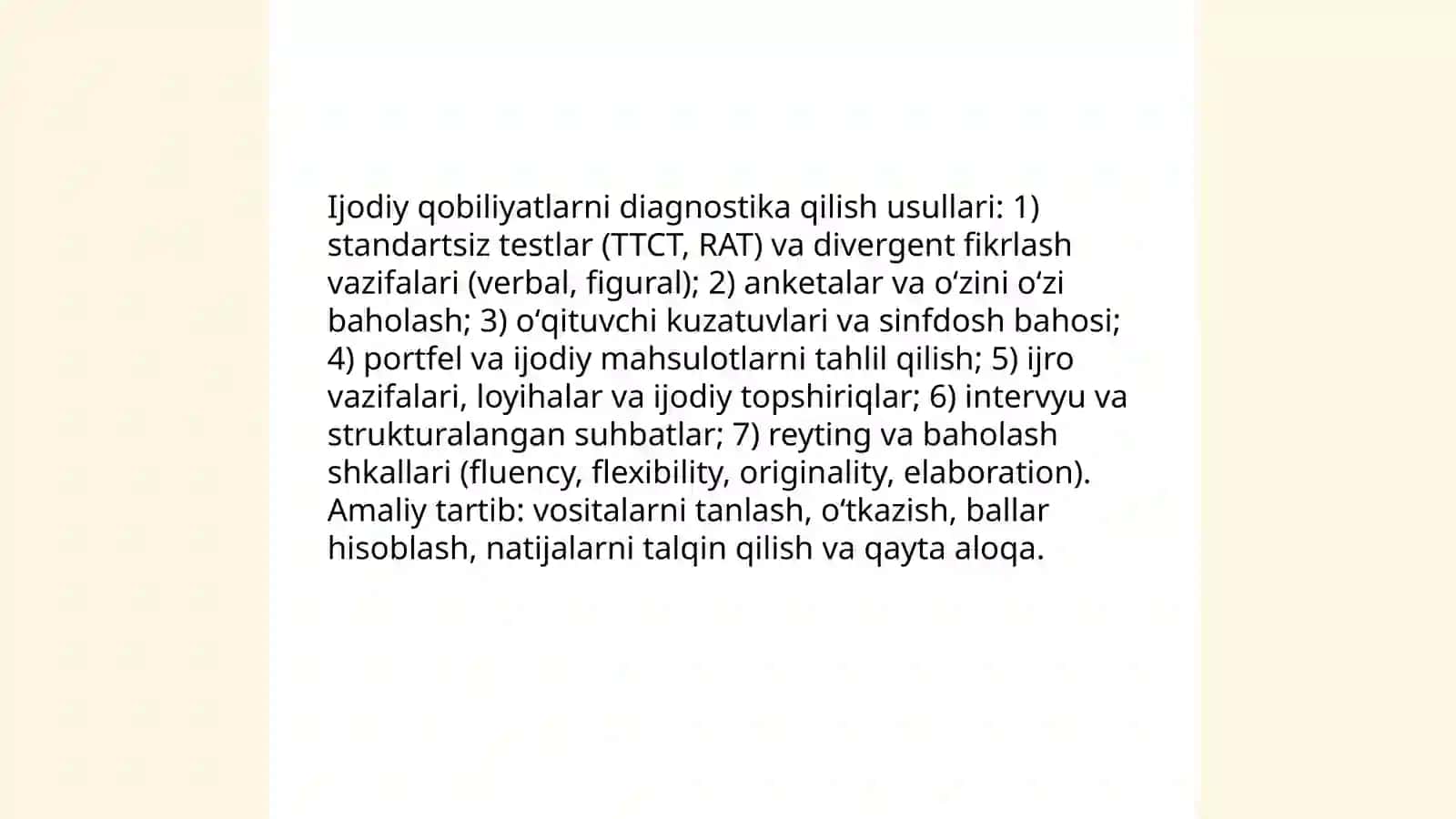 Oʻquvchilarni ijodiy qobiliyatlarini aniqlash va rivojlantirish 3