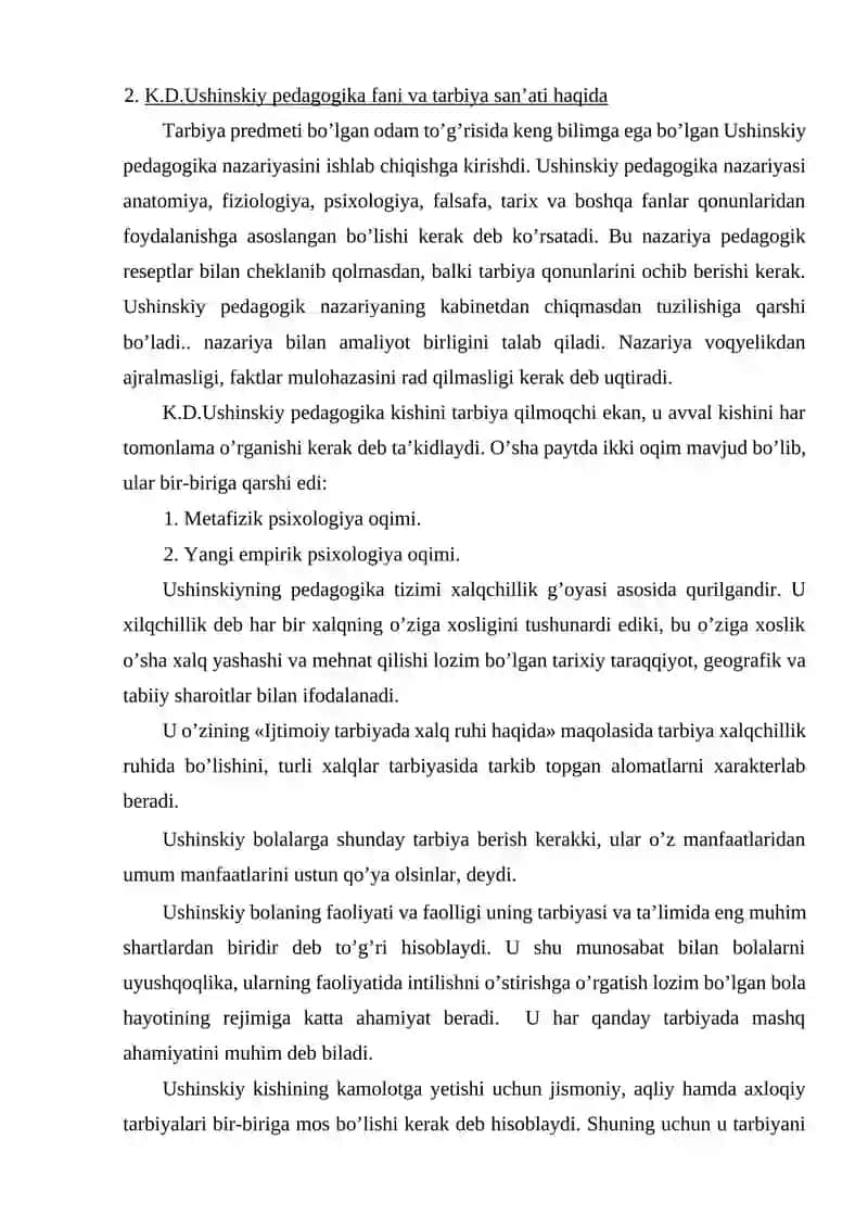 XX ASR BOSHLARIDA JAHON PEDAGOGIKASIDA ASOSIY PEDAGOGIK OQIMLAR 3