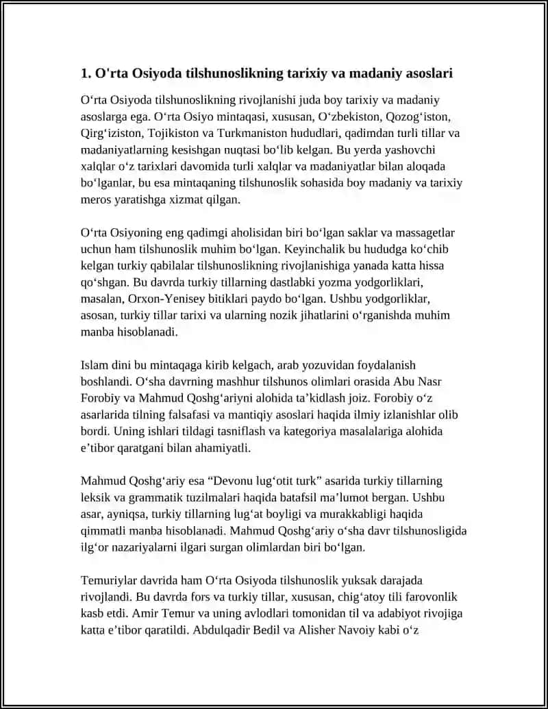 O'RTA OSIYODA TILSHUNOSLIKNING RIVOJLANISHI 3