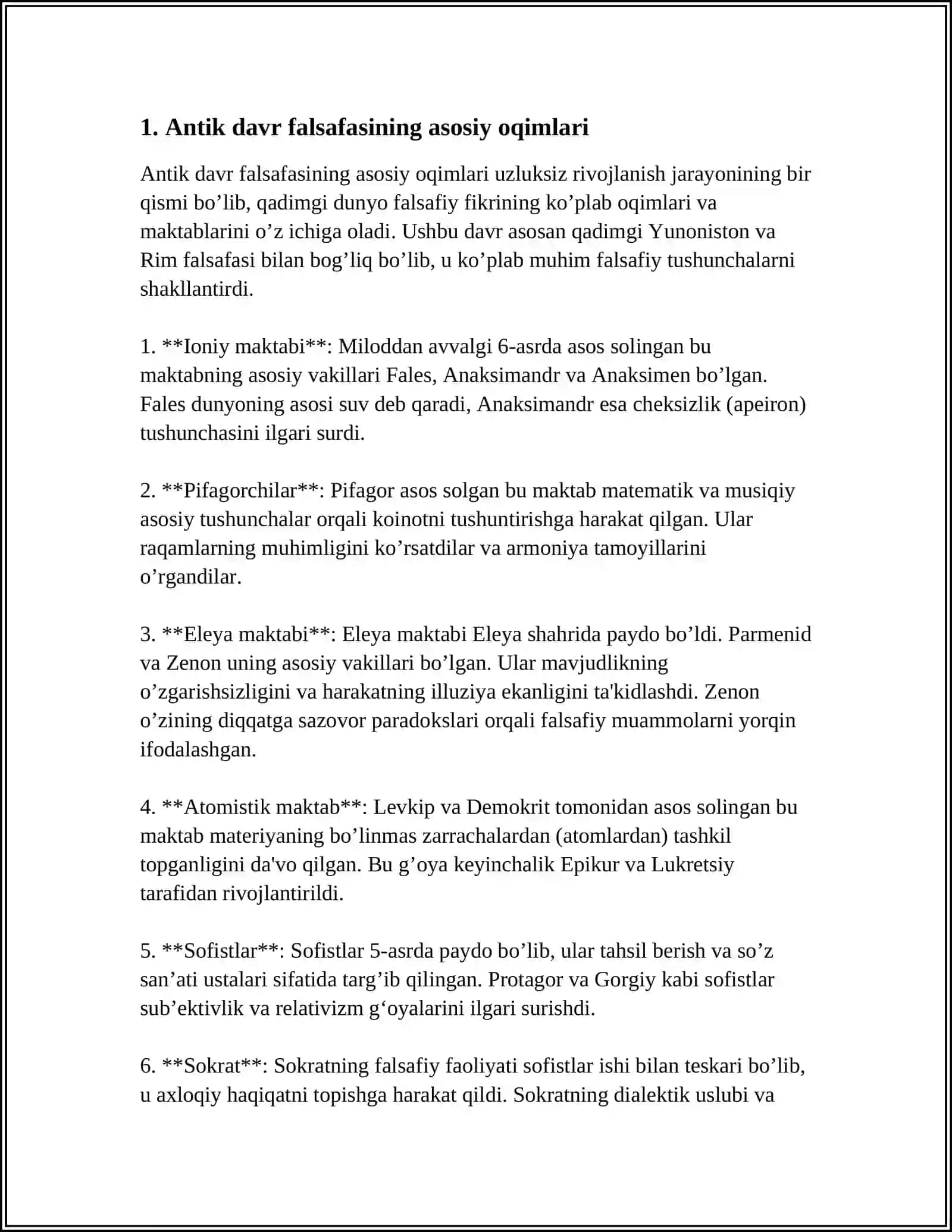 ANTIK DAVR VA O‘RTA ASRLAR TARIX FALSAFASI 3