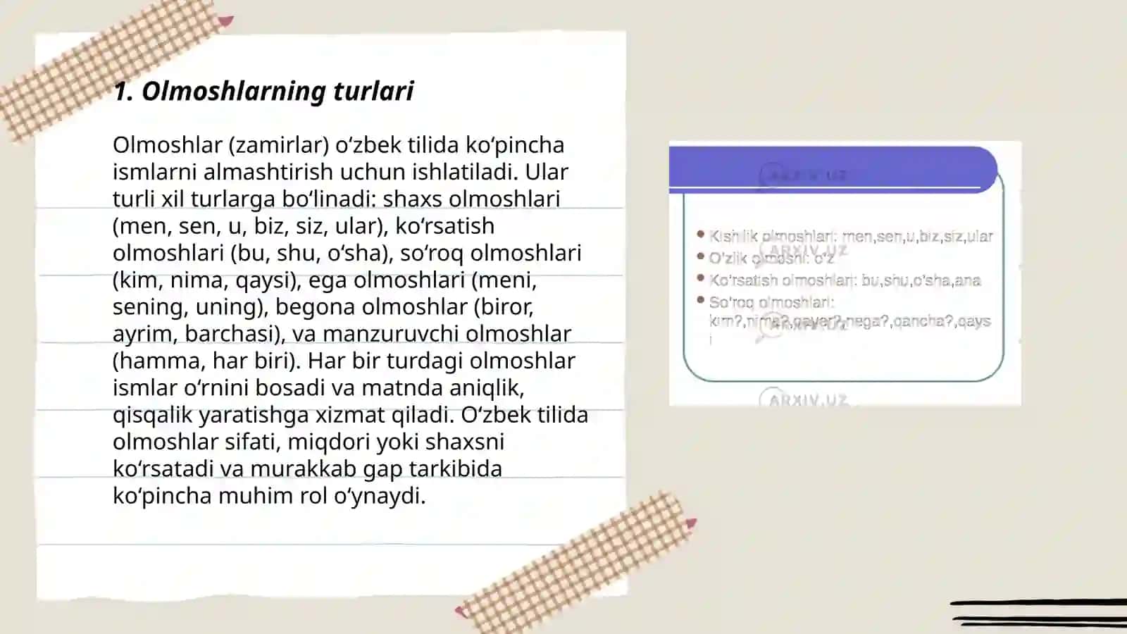 Olmosh sòz turkumi 3