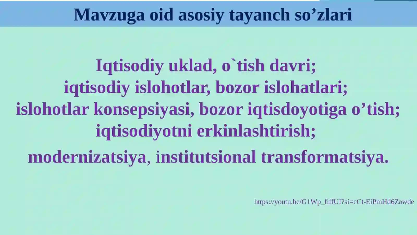 MAVZUGAOID ADABIYOTLAR TAVSIYA ETILADI 3
