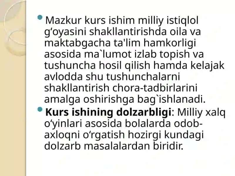 Milliy xalq o‘yinlari asosida bolalarda odob-axloqni o‘rgatish 3