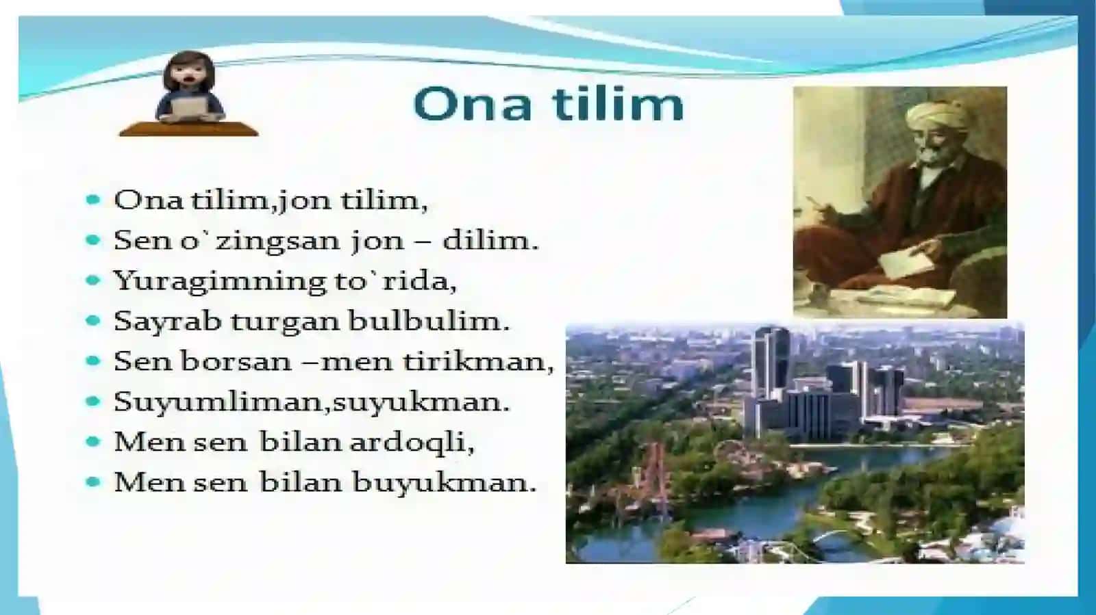 Ona tili fanidan bir soatlik TAQDIMOTI 3