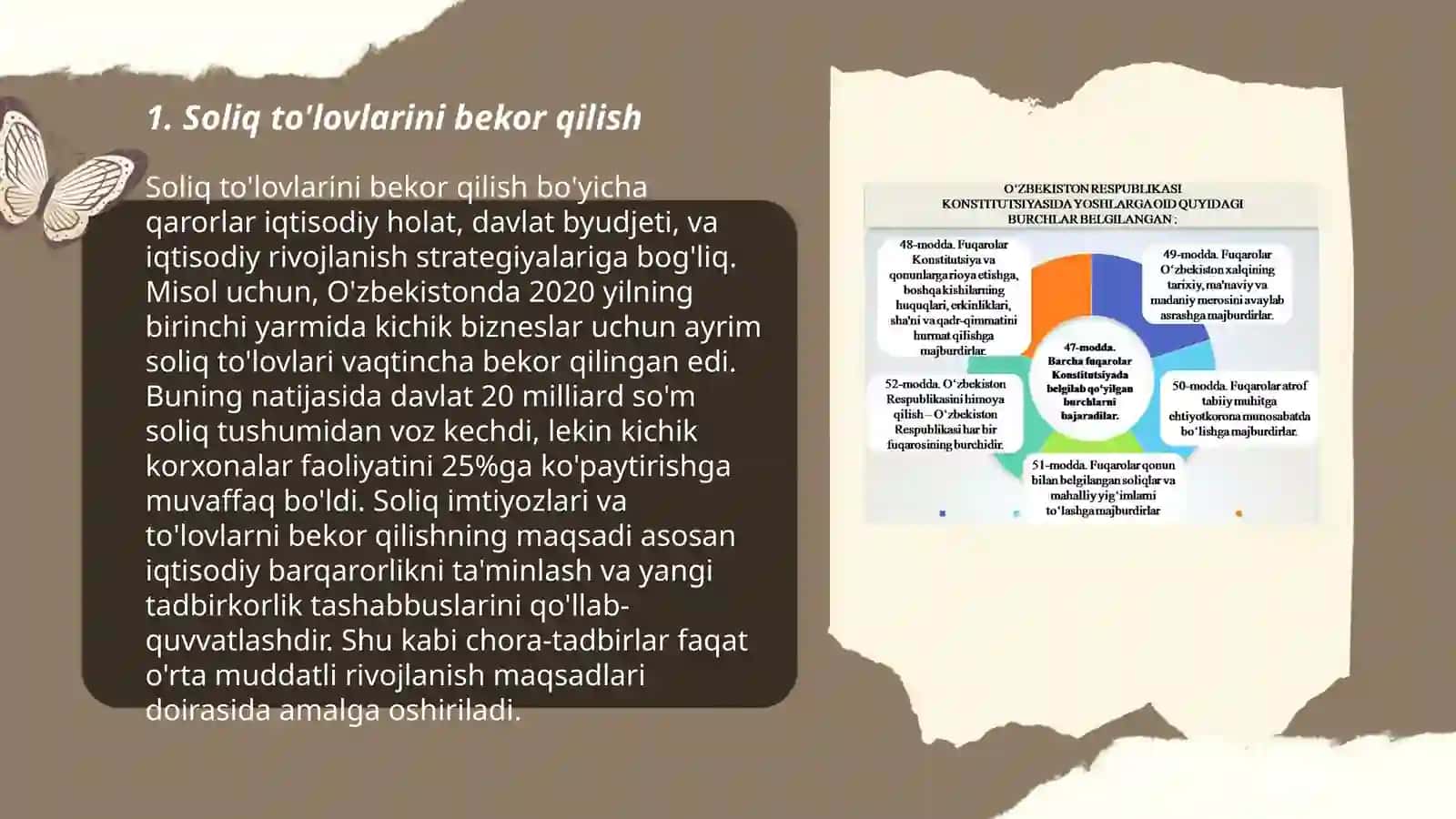 Soliq to'lovlarini bekor qilish 3