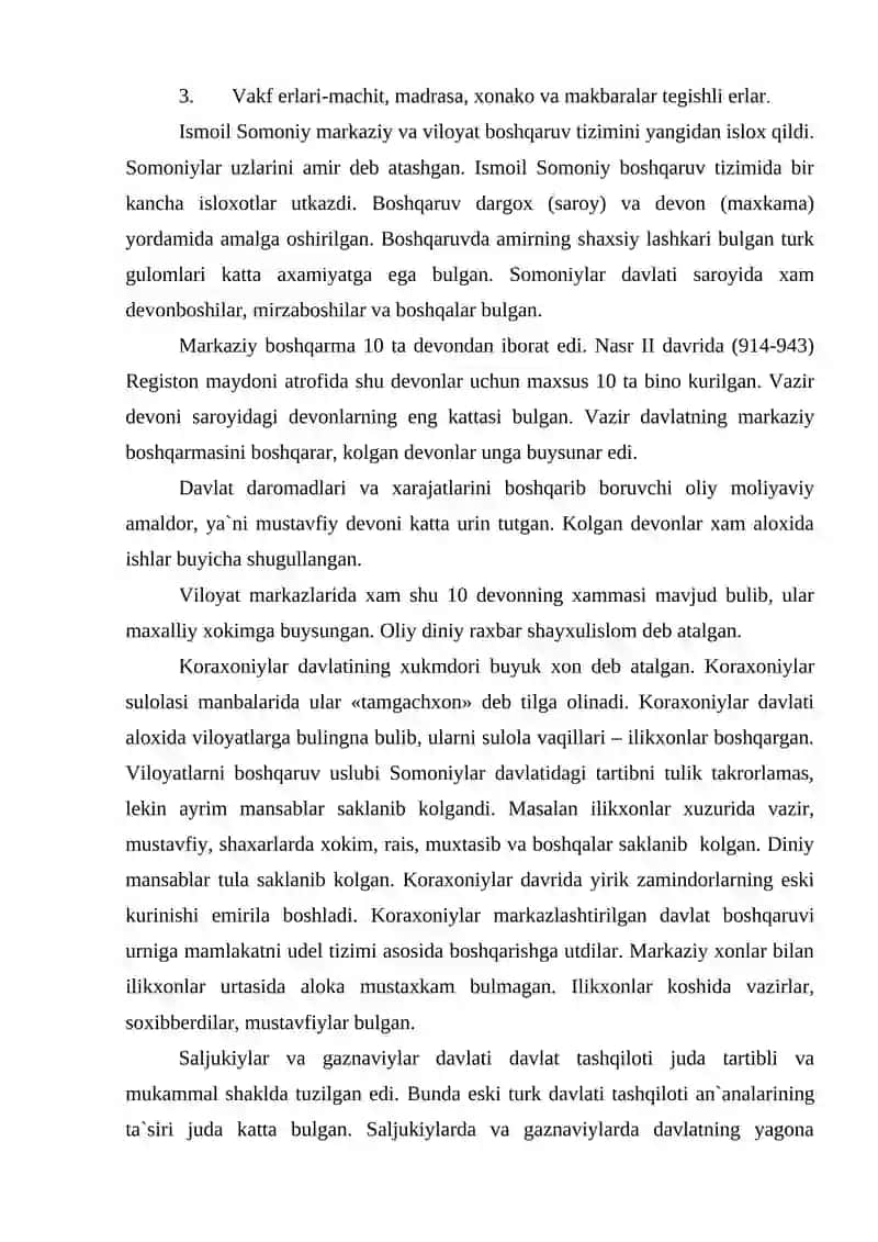 O’rta asrlarda davlatchiligimiz taraqqiyoti 3