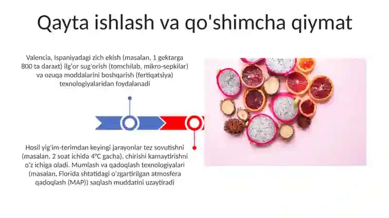 Citrus mevali o'simliklar kochatini yetishtirish texnologiyasi 3