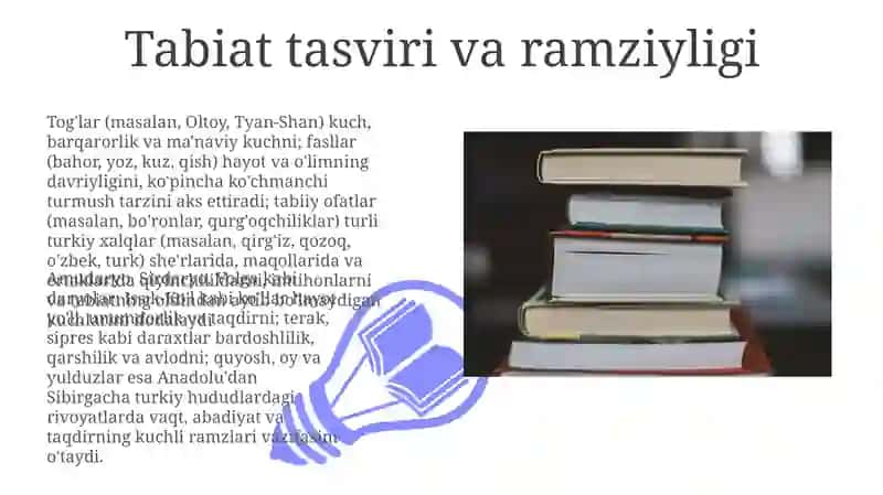 Turkiy xalqlar adabiyotining mushtarak jihatlari 3