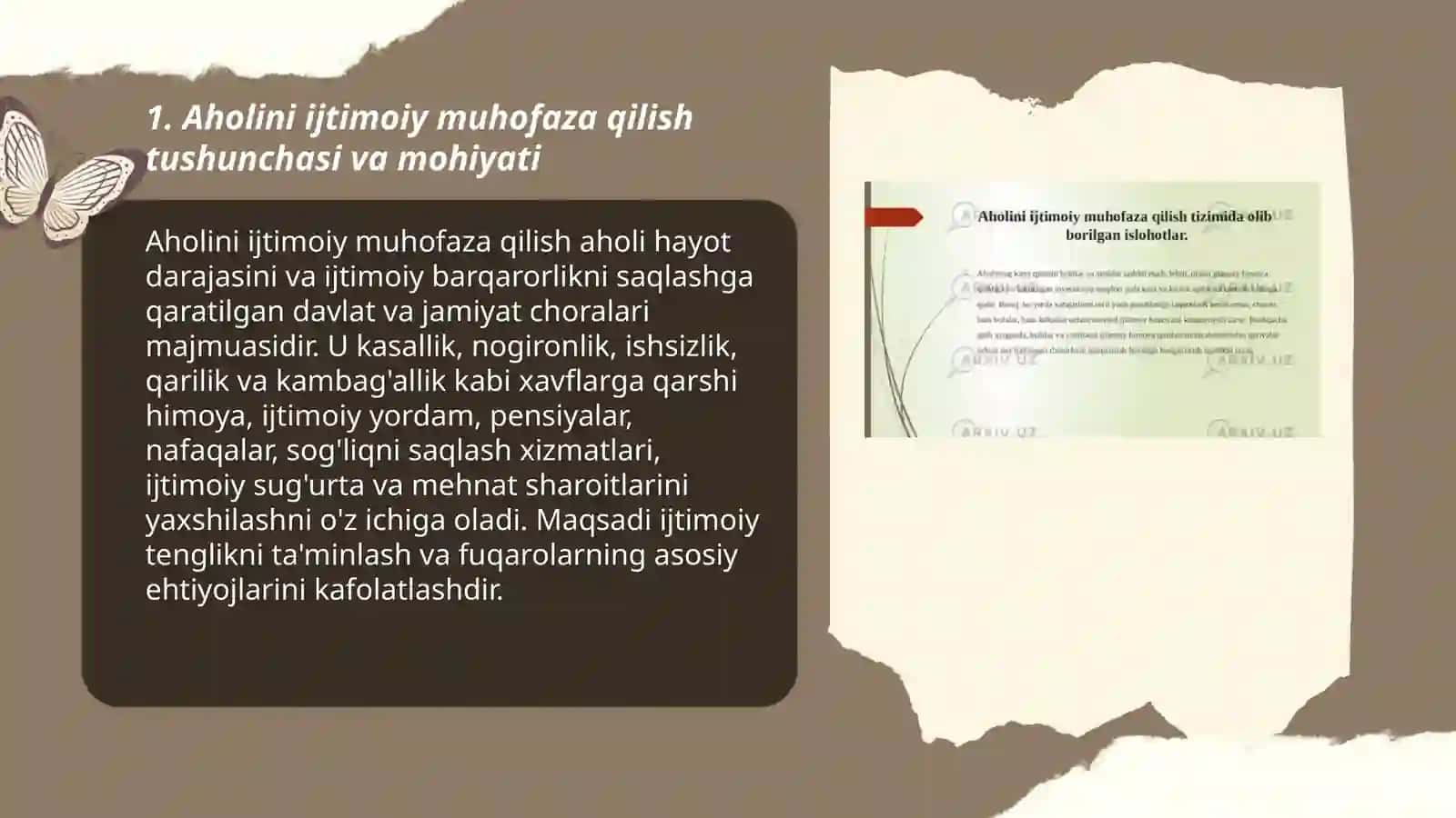 Aholini ijtimoiy muhofaza qilishning mohiyati 3