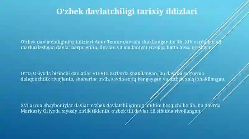Oʻzbekistonda mustaqillik gʻoyalarining tarixiy asoslari 3