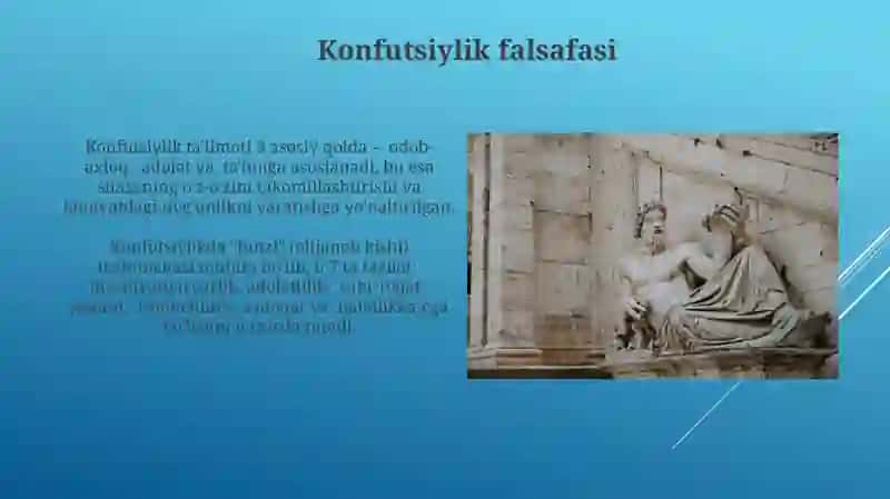 Sharq va Ĝarb mutafakkirlarining falsafiy qarashlari 3