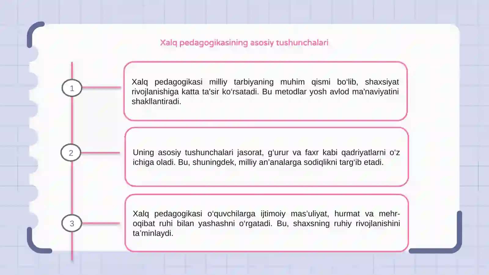 Xalq pedagogikasi va uning boshqa shaxs maʼnaviyatini shakillantirish roli 3