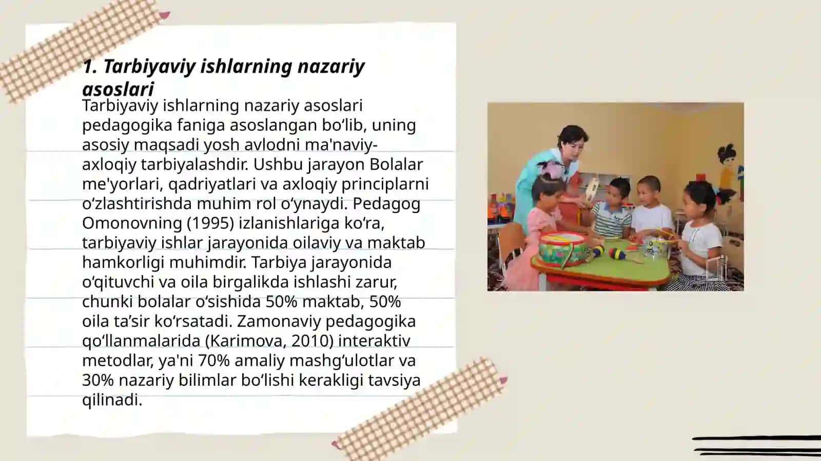 Ta’lim muassasalarida oʻqituvchining tarbiyaviy ishlarini tashkil qilish metodikasi 3