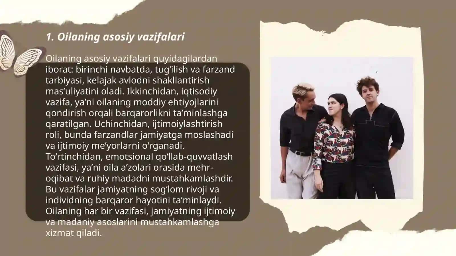 A.Fitratning “Oila asari”dagi oila qurish tartiblari va farzand tarbiyasiga oid g’oyalar bo’yicha esse tayyorlash 3