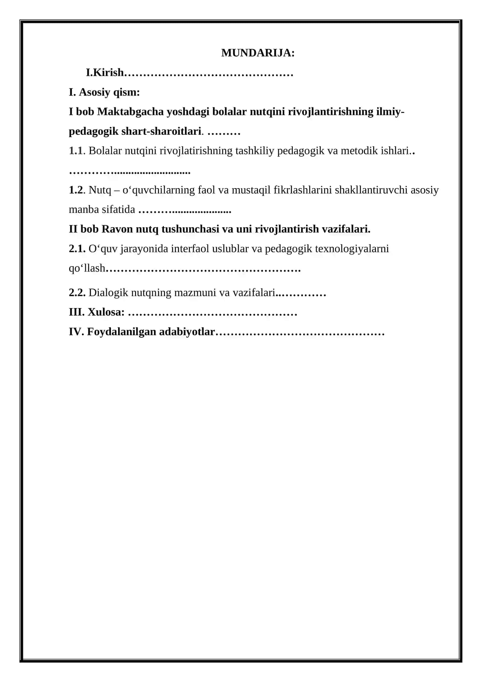 O‘QUVCHILAR OG‘ZAKI NUTQINI OSHIRISHDA QO‘SHIMCHA ADABIY MANBALARDAN FOYDALALNISH 3