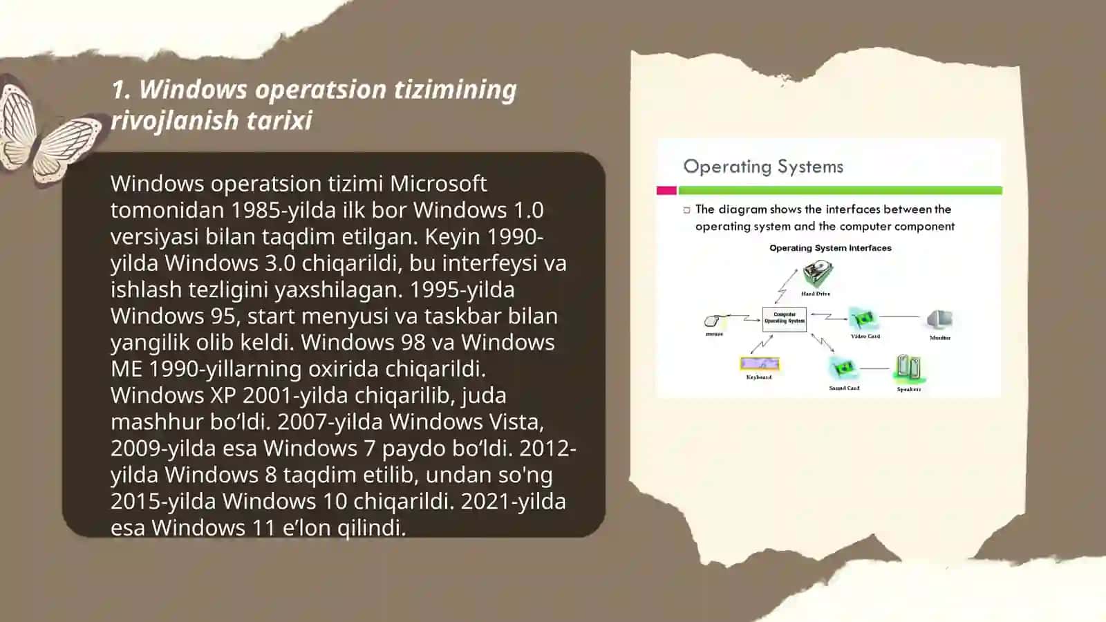 Windows operatsion tizimi tarixi va unda ishlash asoslari 3