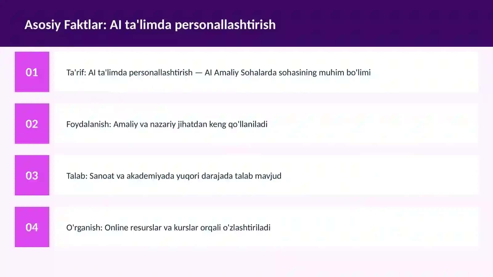 AI ta'limda personallashtirish 3