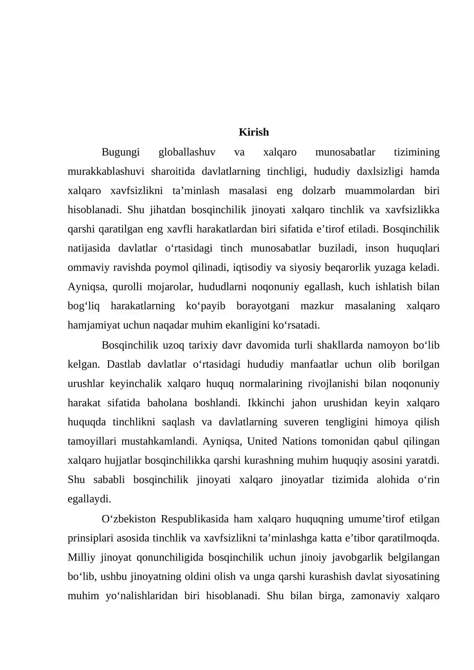 Bosqinchilikning jinoiy-huquqiy xususiyatlari 3